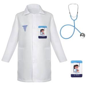 lot 31447 image: Phobby Toy Doctor Kit for Toddler 3-5, Medical Dress up Costume for Kids with Real Stethoscope, Boys Girls Pretend Play Gift for Birthday Party