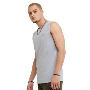 lot 31458 image: Champion Mens Muscle Tank, Classic Graphic Tee, Sleeveless T-shirt For (Reg. Or Big & Tall), Oxford Gray, XX-Large US