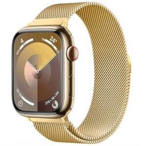 lot 31520 image: Original Stainless Steel Milanese Loop Compatible with Apple Watch Band 38mm 40mm 41mm 42mm 44mm 45mm 49mm, Magnetic Clasp Replacement Band for iwatch Series 9, Ultra 2, SE, Ultra, 8 7 6 5 4 3 2 1,