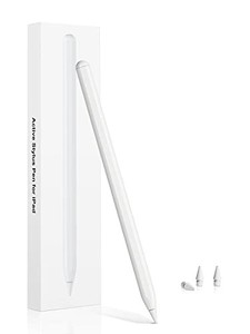 lot 31632 image: KEEPRO Pencil 2nd Generation for iPad , Magnetic Wireless Charge Tilt Sensitivity Palm Rejection Active Pen Apple iPad Pro 11 4321 , 12.9 6543 , Air 45 , Mini 6