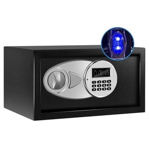 lot 31659 image: Sdstone Safe Box with Sensor Light,Hidden Safe Box with Key & Digital Lock for Home and Company. Electronic Security Safe Box Wall or Cabinet Fixed Design, 0.4 Cubic Feet