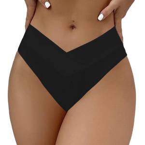 lot 31754 image: SherryDC Womens V Cut High Waisted Bikini Bottom High Leg Cut Swimsuit Bathing Suit Bottoms