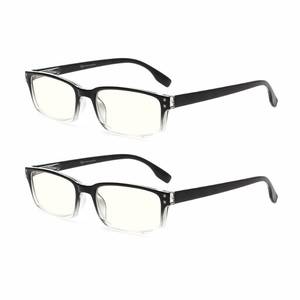 lot 31811 image: Kerecsen Computer Glasses 2 Pair UV Protection, Anti Blue Rays, Anti Glare and Scratch Resistant Computer Reading Glasses