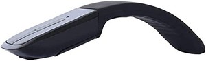 lot 31873 image: Bluetooth Arc Mouse, Wireless Curved Touch Mouse without USB Nano Receiver, Portable Foldable Mouse, Mini Optical Computer Mice for PC Laptop iPad Macbook Tablet Smart Phone - G1-Black BT Mouse