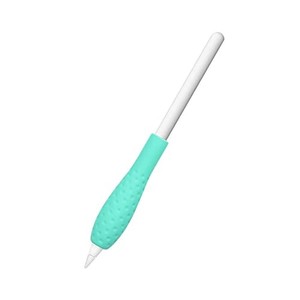 lot 31926 image: ProElife Ergonomics Grip Holder Silicone Protective Sleeve Cover for Apple Pencil 1st 2nd Generation iPad Pro 11 12.9 202120202018 Stylus Accessories Kits (Green)