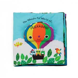 lot 31936 image: Melissa & Doug Soft Activity Baby Book - The Wonderful World of Peekaboo - Lift The Flap Busy Book For Toddlers, Sensory Toys For Babies And Toddlers