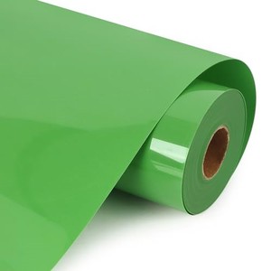 lot 31946 image: HTVVETUR HTV Vinyl Rolls Heat Transfer Vinyl - 12 x 9ft Light Green HTV Vinyl for Shirts, Iron on Vinyl for Cameo - Easy to Cut & Weed for Heat Vinyl Design (K20 Fruit Green-9ft)