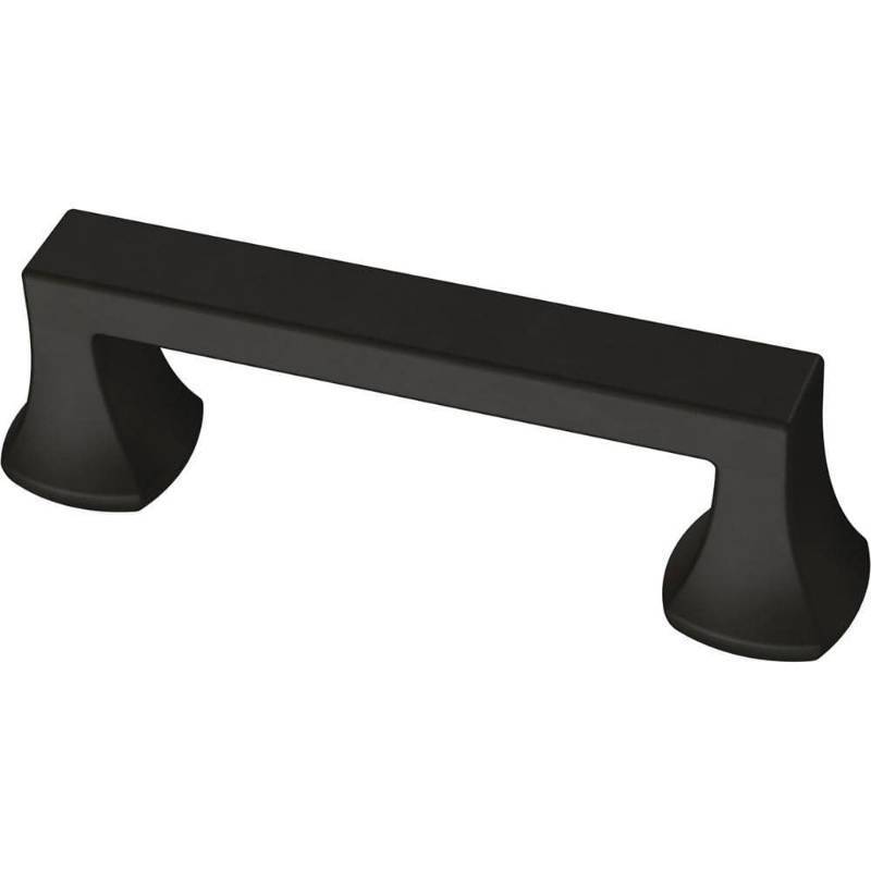 lot 5150 image: Liberty P27940C-FB 3 Mandara Flat Black Cabinet Drawer Pull (Lot of 8)