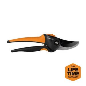 lot 5020 image: Fiskars Large Bypass Pruner Steel Blade with Softgrip Handle for Medium to Large Hands