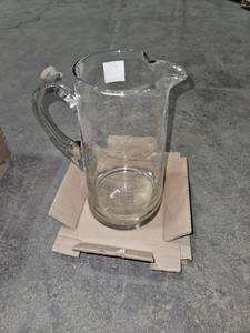 lot 5030 image: Glass Pitcher