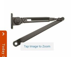 lot 5088 image: GLOBAL DOOR CONTROLS Duronotic Door Closer Hold Open Arm