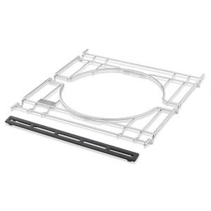 lot 5089 image: Weber - Crafted Spirit and Smokefire Frame Kit - Silver - Retail $199.96