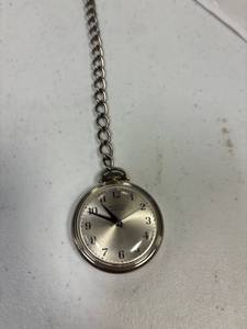 lot 45 image: westclox Big Ben pocket watch, Wind, works
