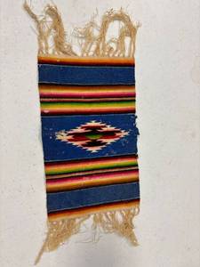 lot 84 image: Serape Native American rug