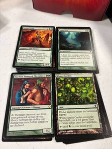 lot 140 image: Magic of the gathering cards, 2013, in commander, power hungry box