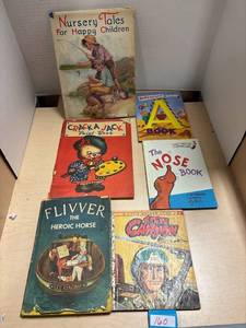 lot 160 image: 6- Vintage children��s books