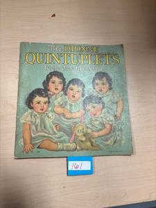 lot 161 image: 1936 the Dionne Quintuplets, We��re two years old book
