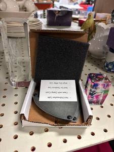 lot 176 image: Laser etched paperweights, coasters
