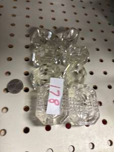 lot 178 image: 8- Small salt dips