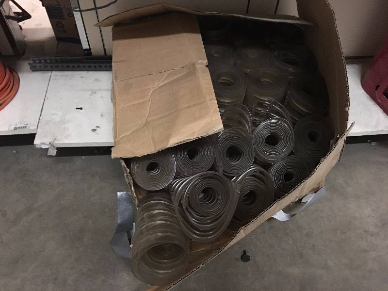 lot 55 image: LARGE LOT OF FREEZER DOOR PLASTIC