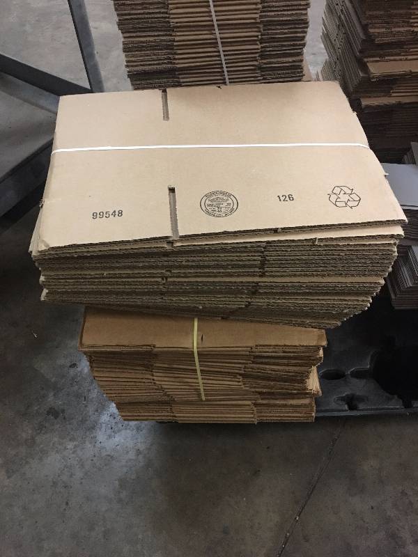 lot 73 image: LOT OF BOXES  37 QTY 9X9X6  25 QTY 12X6X6