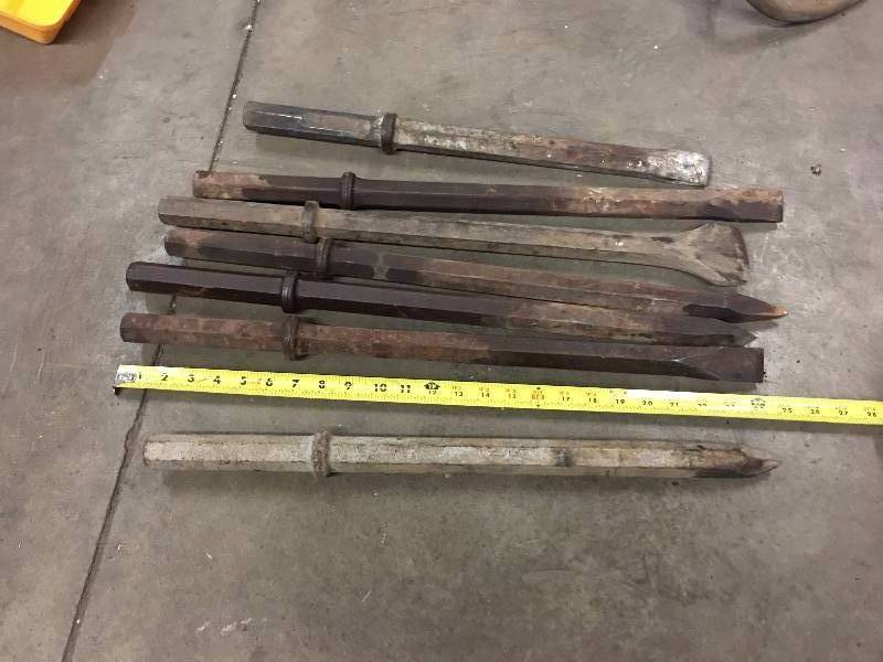 lot 39 image: LOT OF JACK HAMMER BITS