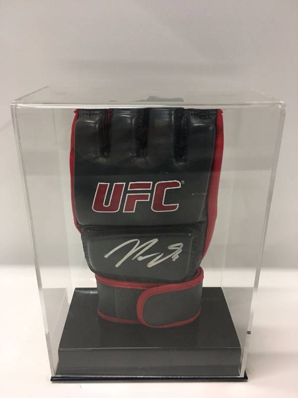 lot 80 image: UFC NICK DIAZ  UFC FIGHTER AUTOGRAPHED GLOVE HAVE CERTIFICATE OF AUTHENTICITY
