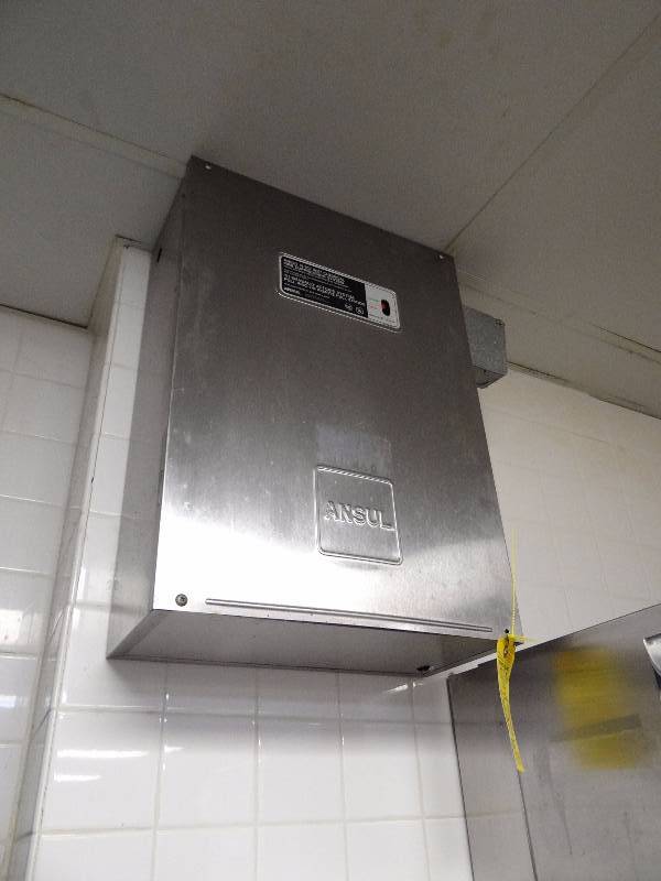 lot 634 image: Ansul R-103 Wet Chemical Fire Suppression System