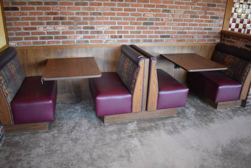 lot 696 image: (2) Opening Section Of Single Booths