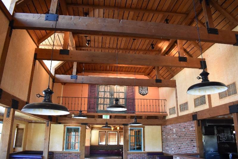 lot 698 image: (6) 18 Drop Down Warehouse Style Light