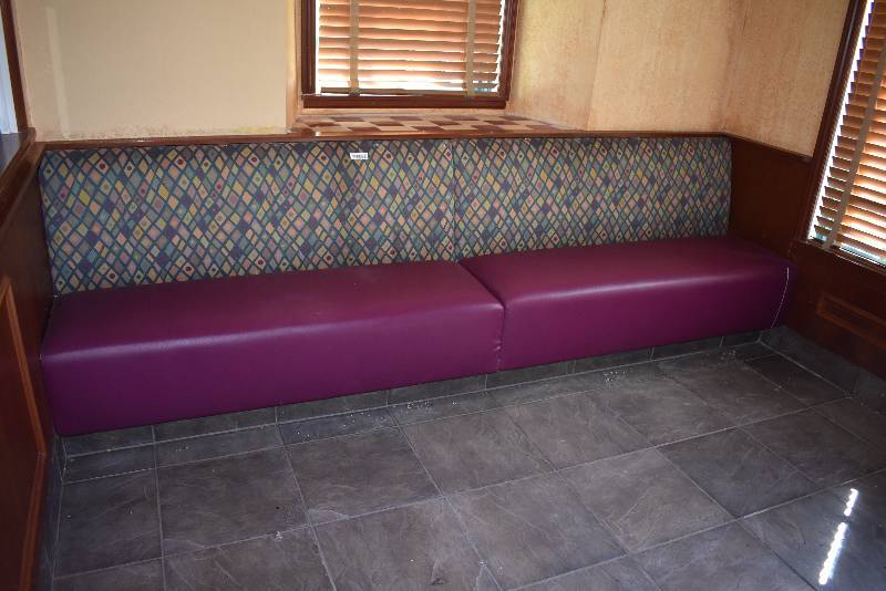 lot 701 image: (2) Section Waiting Booths
