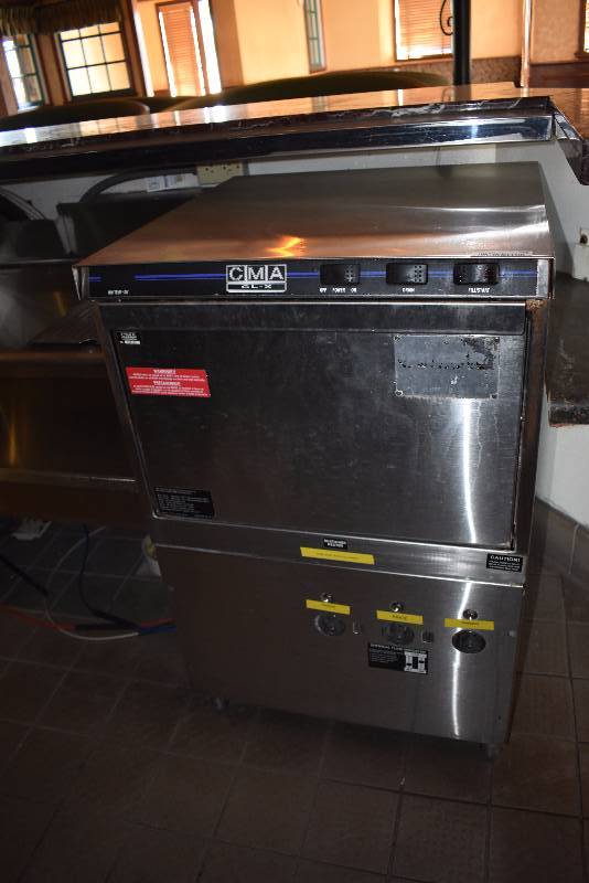 lot 705 image: CMA Bar Back Dishwasher