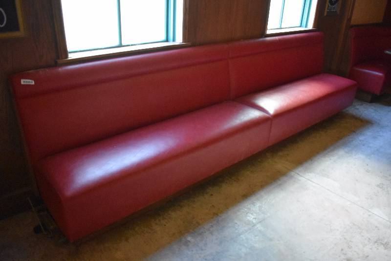 lot 723 image: Double Section Of Wall Mount Booths
