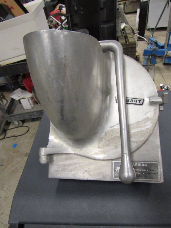lot 5920 image: Hobart Pelican Head Attachment With 36 Grater Plate