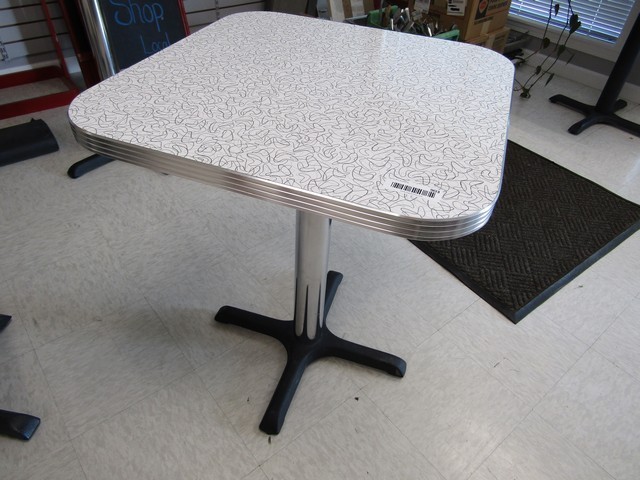 lot 903 image: Pair Of 50s  Diner Tables