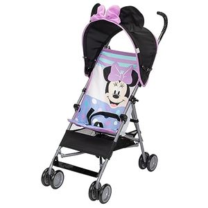 lot 61452 image: Disney Baby Character Umbrella Stroller, Eye-catching, Fun, 3D Stroller, Minnie Play All Day