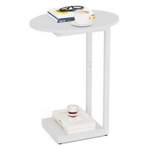lot 61453 image: Hosfais Small Side Table End Table (White)
