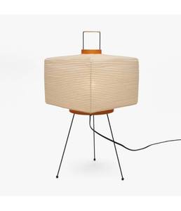 lot 61454 image: Noguchi Style Lamp Japanese Style Lamp Akari Rice Paper Floor Lamp Paper Lantern Lamp (Square)