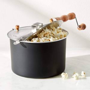 lot 61488 image: Franklins Gourmet Popcorn Whirley Pop Stovetop Popcorn Machine Popper