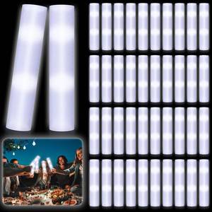 lot 61518 image: Yinder 8 Inch Bulk White LED Foam Glow Sticks