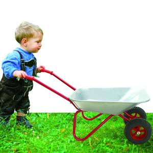 lot 61521 image: 3T Group Kid Wheelbarrow Set, Silver