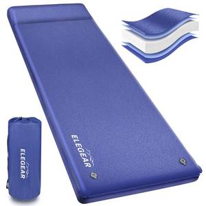 lot 61525 image: Elegear Self Inflating Sleeping Pad for Camping, Blue
