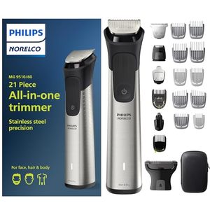 lot 61526 image: Philips Norelco Multigroom Series 9000 Mens Grooming Kit