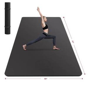 lot 61540 image: Hapbear Extra Large Yoga Mat, 72in x 48in x 6mm (14 inch)