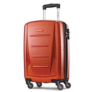 lot 61569 image: Samsonite Winfield 2, Hardside Luggage with Spinner Wheels, Orange, Carry-On 20-Inch
