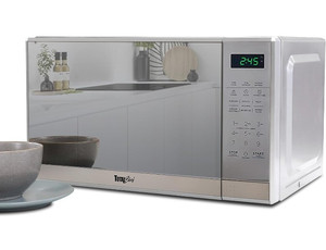 lot 61607 image: Total Chef Natural Convection Microwave Oven, Retro Style