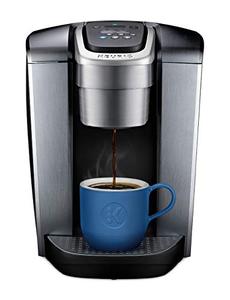 lot 61653 image: Keurig K-Elite Single-Serve K-Cup Pod Coffee Maker, Brushed Silver