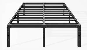 lot 61663 image: Hafenpo 18 Inch Queen Bed Frame - Sturdy Platform Bed Frame Metal Bed Frame No Box Spring Needed Heavy Duty Queen Size Bed Frame Easy Assembly Strong Bearing Capacity, Noise Free