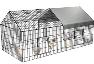 lot 61689 image: PawGiant Chicken Coop, Black