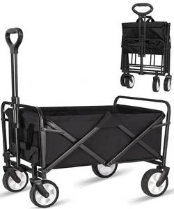 lot 61701 image: Collapsible Foldable Wagon, Black